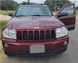 Jeep front view